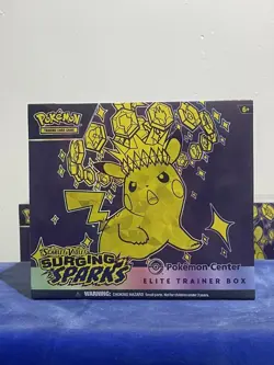Pokemon TCG - Surging Sparks Pokemon Center - Elite Trainer Box - Sealed ETB ✅ - Image 5