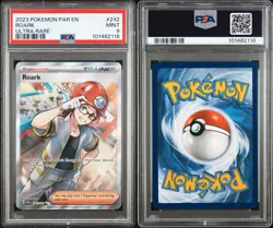 2023 Pokemon PAR Roark Paradox Rift Ultra Rare 242/182 PSA 9 Mint - Image 3