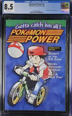 NINTENDO POKEMON POWER #2 - CGC 8.5 - VF+ - Image 1