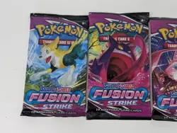 4x Pokemon Fusion Strike Booster Packs | Art Set | Sword & Shield *NEW & SEALED* - Image 2