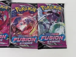 4x Pokemon Fusion Strike Booster Packs | Art Set | Sword & Shield *NEW & SEALED* - Image 3