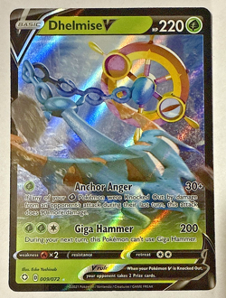 Dhelmise V - 009/072 Ultra Rare Shining Fates NM English Pokemon TCG - Image 1
