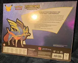 Pokemon TCG Celebrations Deluxe Pin Collection Zacian LV.X *Sealed* - Image 2