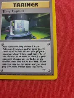 Pokemon: Time Capsule #90/111 Neo Genesis Rare Non-holo 2000 Vintage - MP - T18 - Image 5