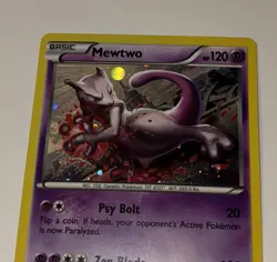 2015 Pokemon TCG Mewtwo XY101 Black Star Promo! Very LP Cond. - Image 3