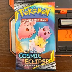 Heavy! 22.31g Pokemon 🔥🔥COSMIC ECLIPSE 🔥🔥Booster Pack Factory Sealed New CE1 - Image 2