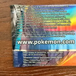 Heavy! 22.31g Pokemon 🔥🔥COSMIC ECLIPSE 🔥🔥Booster Pack Factory Sealed New CE1 - Image 5