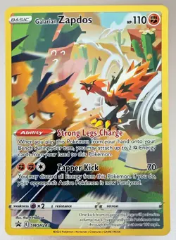 POKEMON TCG GALARIAN LEGENDARY BIRDS SWORD & SHIELD PROMO SET ENGLISH MINT - Image 2
