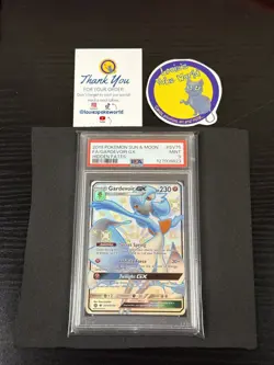 2019 POKEMON SUN & MOON HIDDEN FATES #SV75 FULL ART/GARDEVOIR GX PSA 9 - Image 1