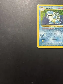 Blastoise 002/102 Base Set Holo Pokemon WOTC HP/DMG - Image 4