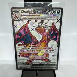 Charizard ex SVP 056 Scarlet Violet Black Star Promo Full Art Pokemon TCG NM - Image 1