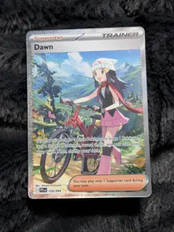 Pokemon TCG Dawn 129 SIR Full Art Trainer EN Phantasmal Flames NM/Single - Image 1