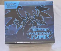 Pokemon TCG Mega Evolution Phantasmal Flames Elite Trainer Box ETB - SEALED✅ - Image 1