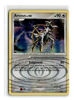 Pokemon tcg Diamond and Pearl Promos #DP50 Arceus Promo USED/Played - Image 1