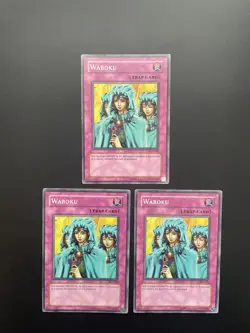 Yugioh Waboku SDJ-046 Common Unlimited Edition LP/MP X3 - Image 1