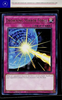 Maximum Gold Drowning Mirror Force #MAGO-EN097 Rare - Image 1