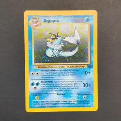 Pokemon TCG Karte - Aquana 12/64 Holo Rare - Dschungel Jungle Deutsch - Image 3