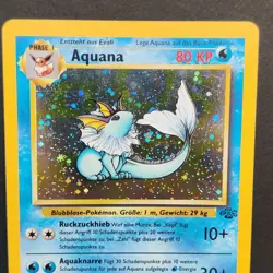 Pokemon TCG Karte - Aquana 12/64 Holo Rare - Dschungel Jungle Deutsch - Image 4