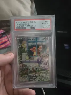Charmander 044 Sv: Scarlet & Violet Promo Cards Holo PSA 10 - Image 1