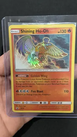 Shining Ho-Oh SM70 Holo Black Star Promo Card Sun & Moon Pokemon TCG SEALED - Image 1