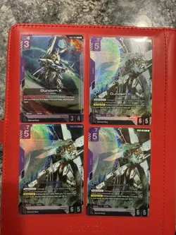 Gundam X (GD02-053) [LR Foil] (NM) - Gundam Card Game - Dual Impact (ENG) X 3 - Image 1