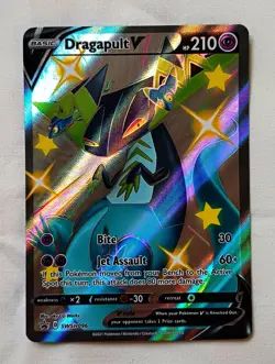 Dragapult V & VMAX SWSH096 & SWSH097 Full Art Sword & Shield Promo Pokemon Cards - Image 2