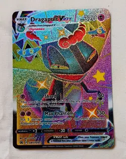 Dragapult V & VMAX SWSH096 & SWSH097 Full Art Sword & Shield Promo Pokemon Cards - Image 4