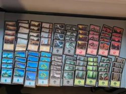 MTG 80 Invasion Basic Land Card Lot.All Full Playsets As Shown.Old Vintage - Image 1