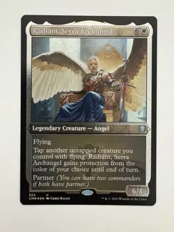 Radiant Serra Archangel Etched Foil MTG Magic the Gathering Card NM Mint CMR - Image 1