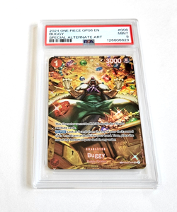 Buggy PSA 9 OP06-008 Alt Art Special SP Wings of the Captain One Piece Card Game - Image 2