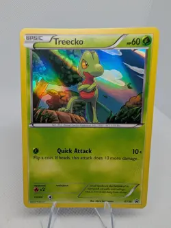 Treecko XY36 Black Star Promo Holo Rare Pokemon TCG Card - LP - Image 1