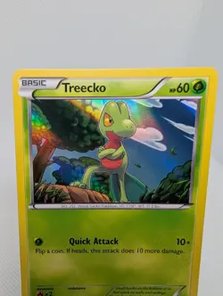 Treecko XY36 Black Star Promo Holo Rare Pokemon TCG Card - LP - Image 2