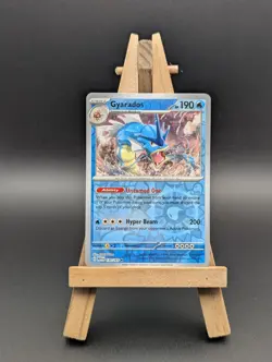 Pokemon Card Gyarados Scarlet & Violet 151 Reverse Holo Rare 130/165 Near Mint - Image 1