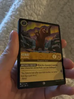 5/204 KENAI BIG BROTHER SHIMMERING SKIES COMMON DISNEY LORCANA CARD Foil - Image 1