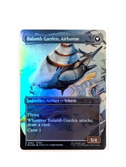 Balamb Garden, SeeD Academy 0354 Rare Borderless Foil FFVIII MTG FINAL FANTASY - Image 2