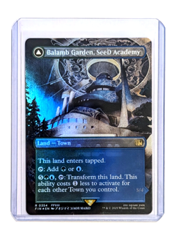 Balamb Garden, SeeD Academy 0354 Rare Borderless Foil FFVIII MTG FINAL FANTASY - Image 3