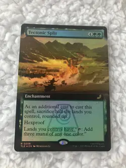 Tectonic Split (Extended Art) Avatar: The Last Airbender: Eternal-Legal Foil - Image 1