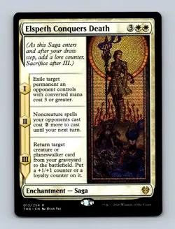 Elspeth Conquers Death Theros Beyond Death Non-Foil MTG NM - Image 1
