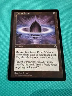 Lotus Petal - Tempest - MTG - Magic the Gathering - Image 1