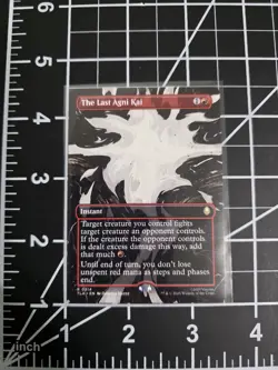 The Last Agni Kai 0314 TLA Extended Art MTG Avatar NM/M - Image 1