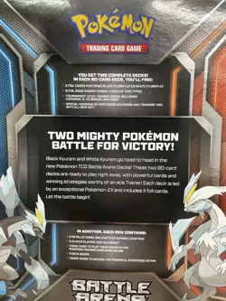 New Factory Sealed Pokemon TCG: Battle Arena Decks Kyurem Vs White Kyurem Deck 820650802843 - Image 5
