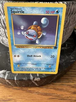 Pokemon TCG Squirtle Team Rocket Regular 1st Edition - Image 1