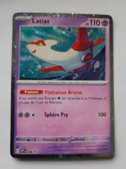 Carte POKEMON FR - Promo SVP 139 holo cosmo Latias Neuf - Image 1