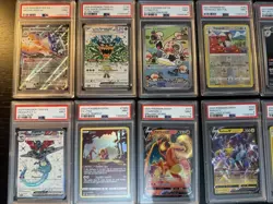 Pokemon TCG Graded PSA 9 Lot Of 10 - Image 1