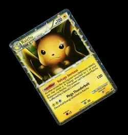 2010 Pokemon UNDAUNTED RAICHU HOLO BORDER 83/90 RARE! PLAY - Image 1