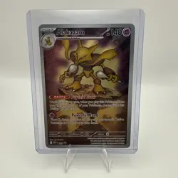 Alakazam #9 | Black Star Promo | Pokemon MEGA EVOLUTIONS Mint - Image 1