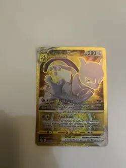 Pokemon Mewtwo VSTAR 086/078 Secret Rare Gold - Pokemon GO - NM/Mint - Image 2