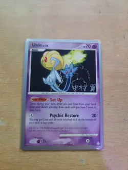 3 x Pokemon TCG Uxie - 43/146 World Championships 2009 - Non-Holo (Mint/NM) - Image 4