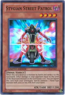 Stygian Street Patrol - CT08-EN007 - Limited Ed Super Rare NM - Yugioh - Image 1