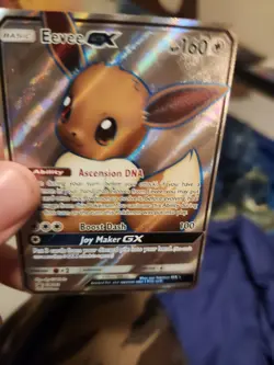 Pokemon TCG Eevee GX SM242 Full Art Holo Card - Image 2